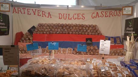 Artevera Dulces Caseros en la Feria Rayana.